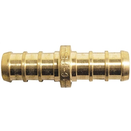 Coupler Pex 3/8Inch Brass